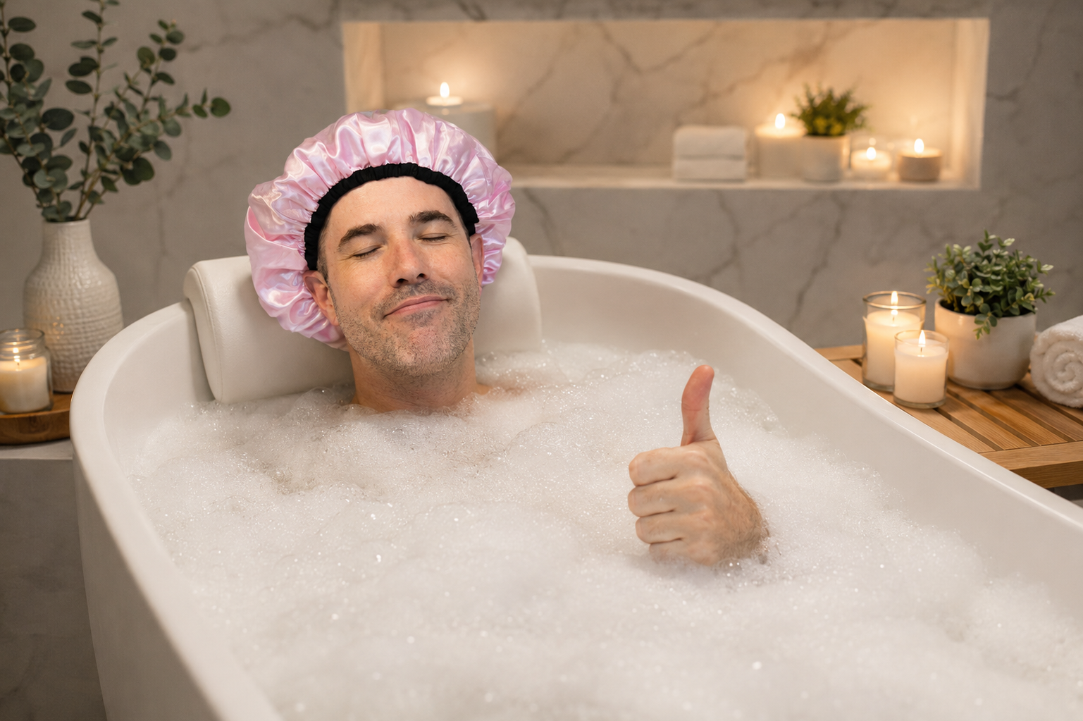 Silky Shower Cap-thumbmail-3