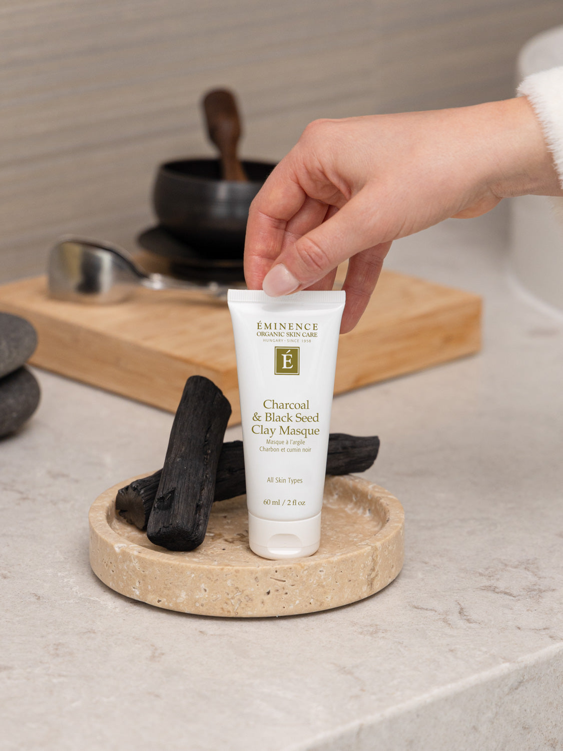 Charcoal & Black Seed Clay Masque 60ml-thumbmail-4