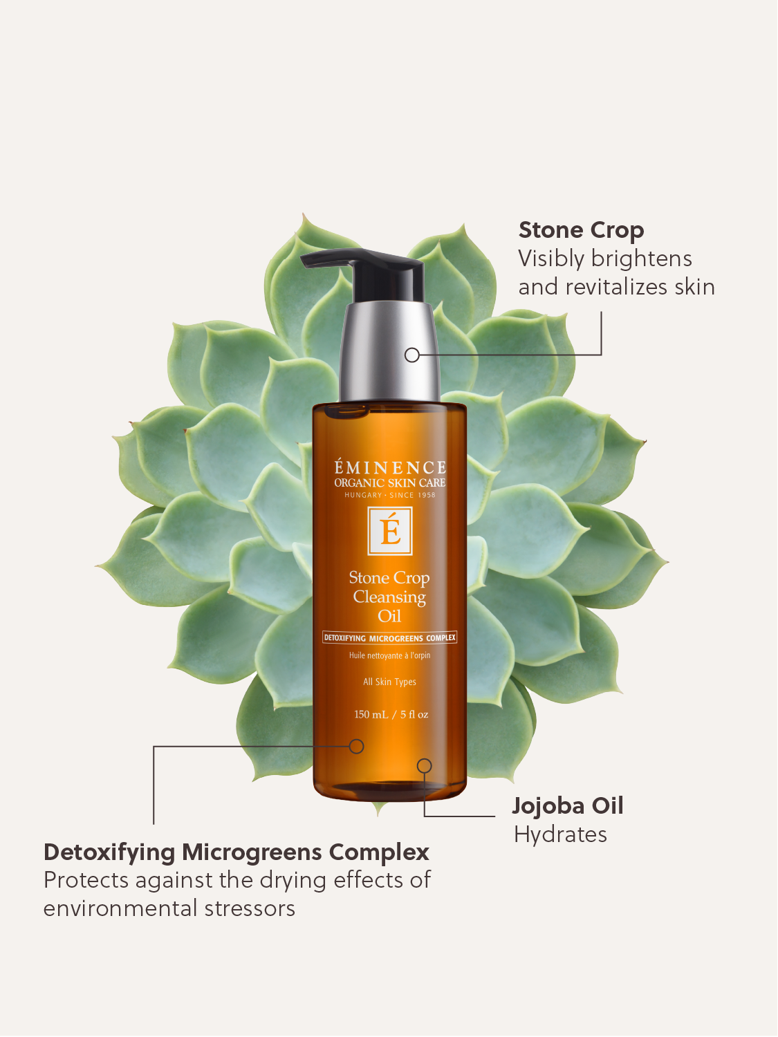 Stone Crop Cleansing Oil - 150ml-thumbmail-3