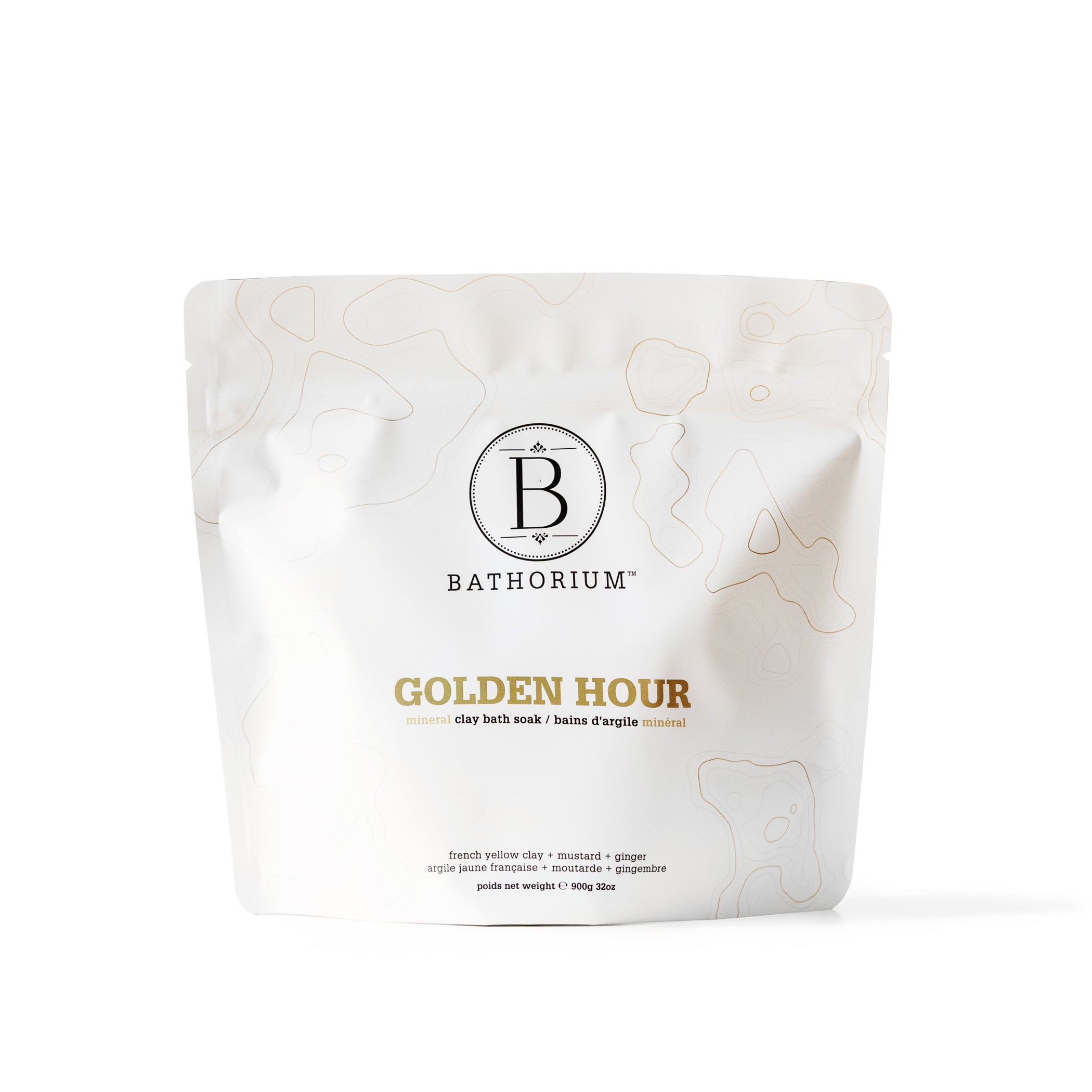 Golden Hour Mineral Clay Bath Soak - 900g-thumbmail-1