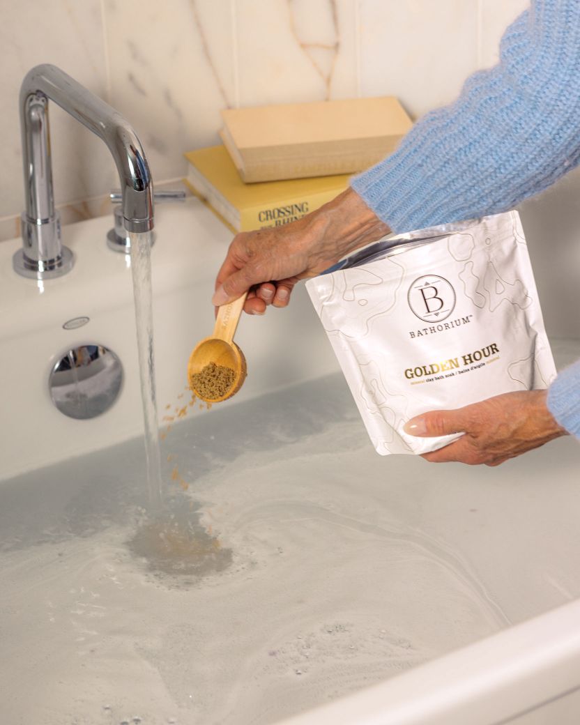 Golden Hour Mineral Clay Bath Soak - 900g-thumbmail-2