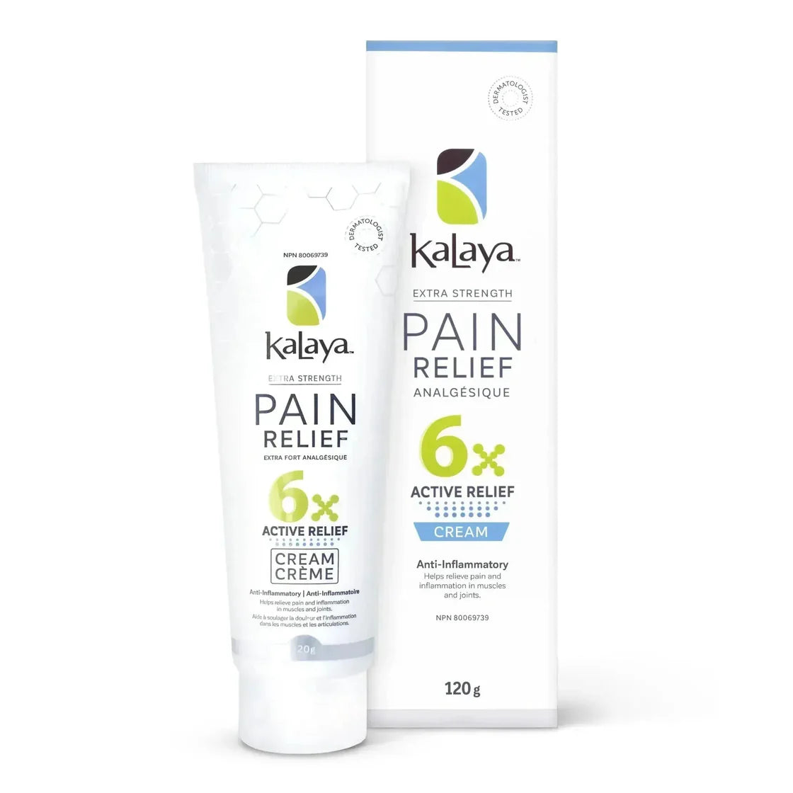 Kalaya 6x Extra Strength Pain Relief Cream - 120g-thumbmail-1