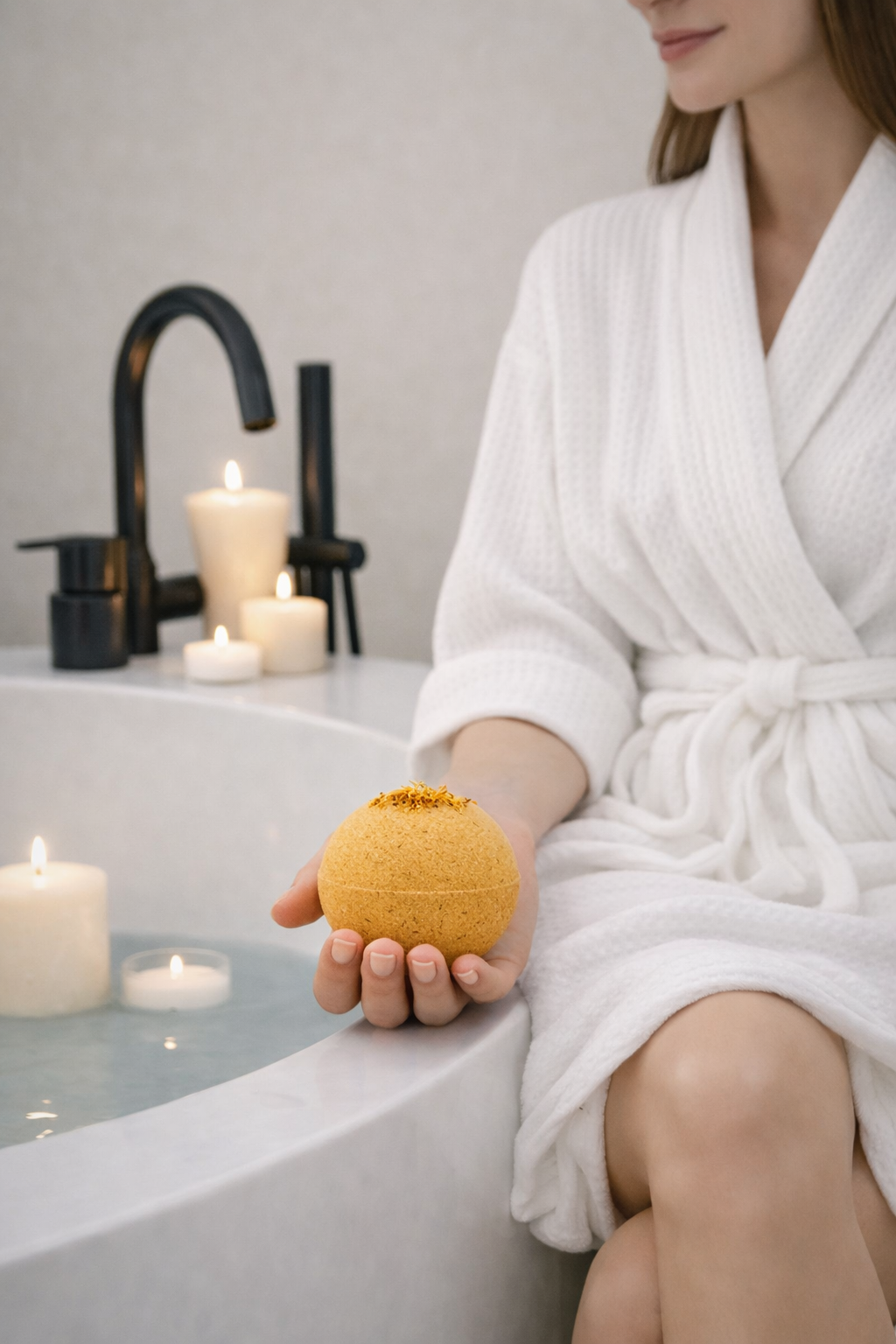 Soothing Ylang Ylang Bath Bomb-thumbmail-3