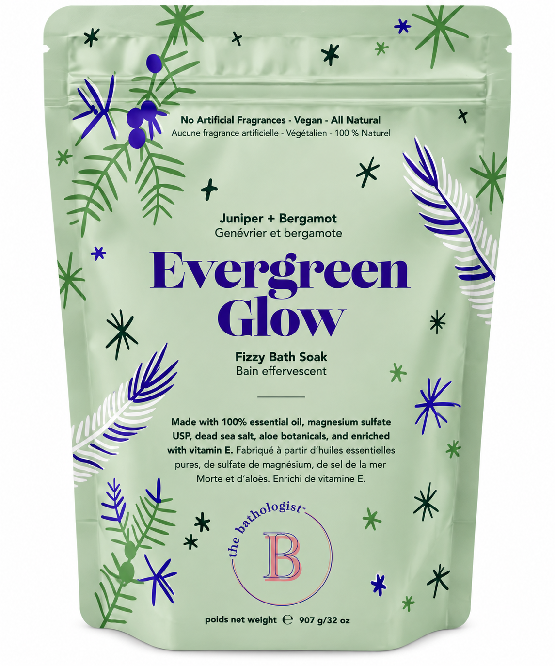Evergreen Glow Fizzy Bath Soak-thumbmail-1