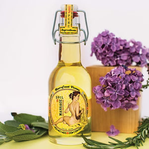 Bath, Body & Massage Oil with Pure Essentials Oils - 225ml-thumbmail-2