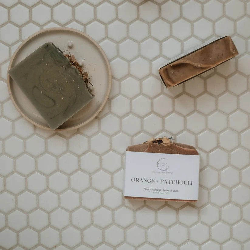 Orange + Patchouli Natural Soap-thumbmail-4