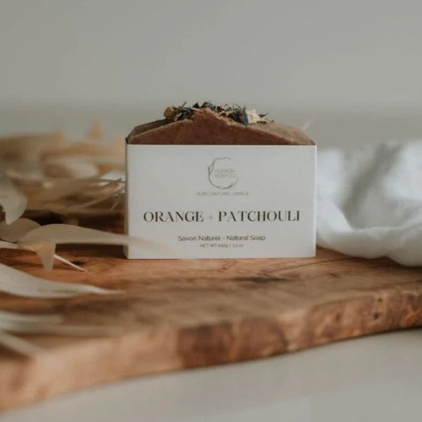 Orange + Patchouli Natural Soap-thumbmail-1
